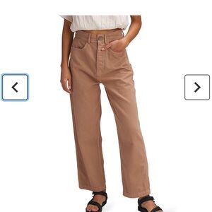 Basin + Range Women's Tan Worker jeans